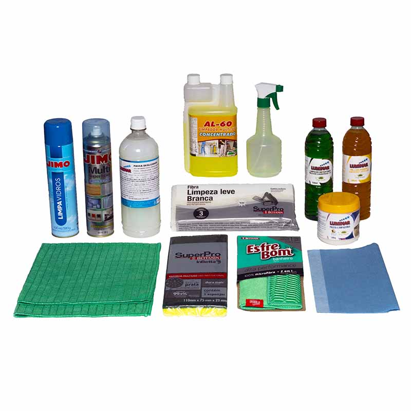 Higi House | Kit Limpeza Premium | Kit completo para a limpeza de casa